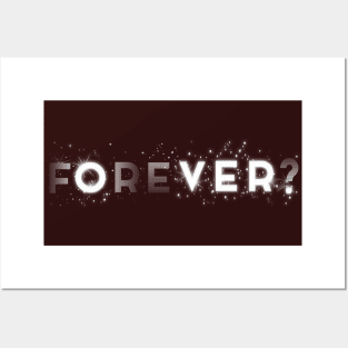 FOREVER?=OVER. Posters and Art